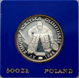 Polska, PRL, 500 złotych 1987, Igrzyska Olimpijskie Calgary 1988