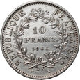 73. Francja, 10 franków 1966, Herkules