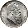 Niemcy, Bawaria, Otto, 3 marki 1911 D, 90. Urodziny Luitpolda