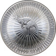 7. Australia, Elżbieta II, 1 dolar 2022 P, Kangur, 1 Oz Ag999