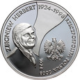 92. Polska, III RP, 10 złotych 2008, Zbigniew Herbert