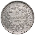 Francja, 5 franków 1875 A, Herkules