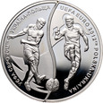 Polska, III RP, 10 złotych, 10 hrywien 2012, EURO 2012