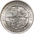 2. Islandia, 500 koron 1974