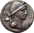 Republika Rzymska, L. Farsuleius Mensor, denar 75, Rzym, #AL