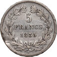 Francja, Ludwik Filip I, 5 franków 1835 W