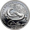 112.  Polska, III RP, 20 złotych 2009, Jaszczurka Zielona