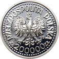 30. Polska, III RP, 200000 złotych 1993, Ruch Oporu 1939-1945