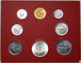 Watykan, zestaw 8 monet 1973, Anno XI, Paweł VI