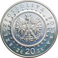 Polska, III RP, 20 złotych 1998, Zamek w Kórniku