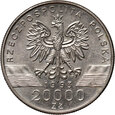 1. Polska, III RP, 20000 złotych 1993, Jaskółki