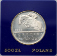 Polska, PRL, 500 złotych 1987, XXIV Olimpiada Seul 1988