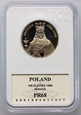 Polska, PRL, 100 złotych 1988, Jadwiga, GCN PR68