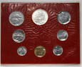 Watykan, zestaw 8 monet 1976, Anno XIV, Paweł VI