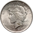 77. USA, dolar 1922, Peace