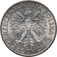 227. Polska, II RP, 5 złotych 1934, Głowa Kobiety