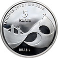 14. Brazylia, 5 reais 2012, Rio 2016, #AV23