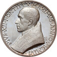 Watykan, medal z 1956, Pius XII, Sprawiedliwość Miłosierdzie Pokój
