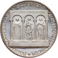 Watykan, medal z 1956, Pius XII, Sprawiedliwość Miłosierdzie Pokój