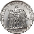 Francja, 5 franków 1875 A, Herkules