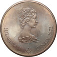 Kanada, Elżbieta II, 10 dolarów 1973, Panorama Montrealu