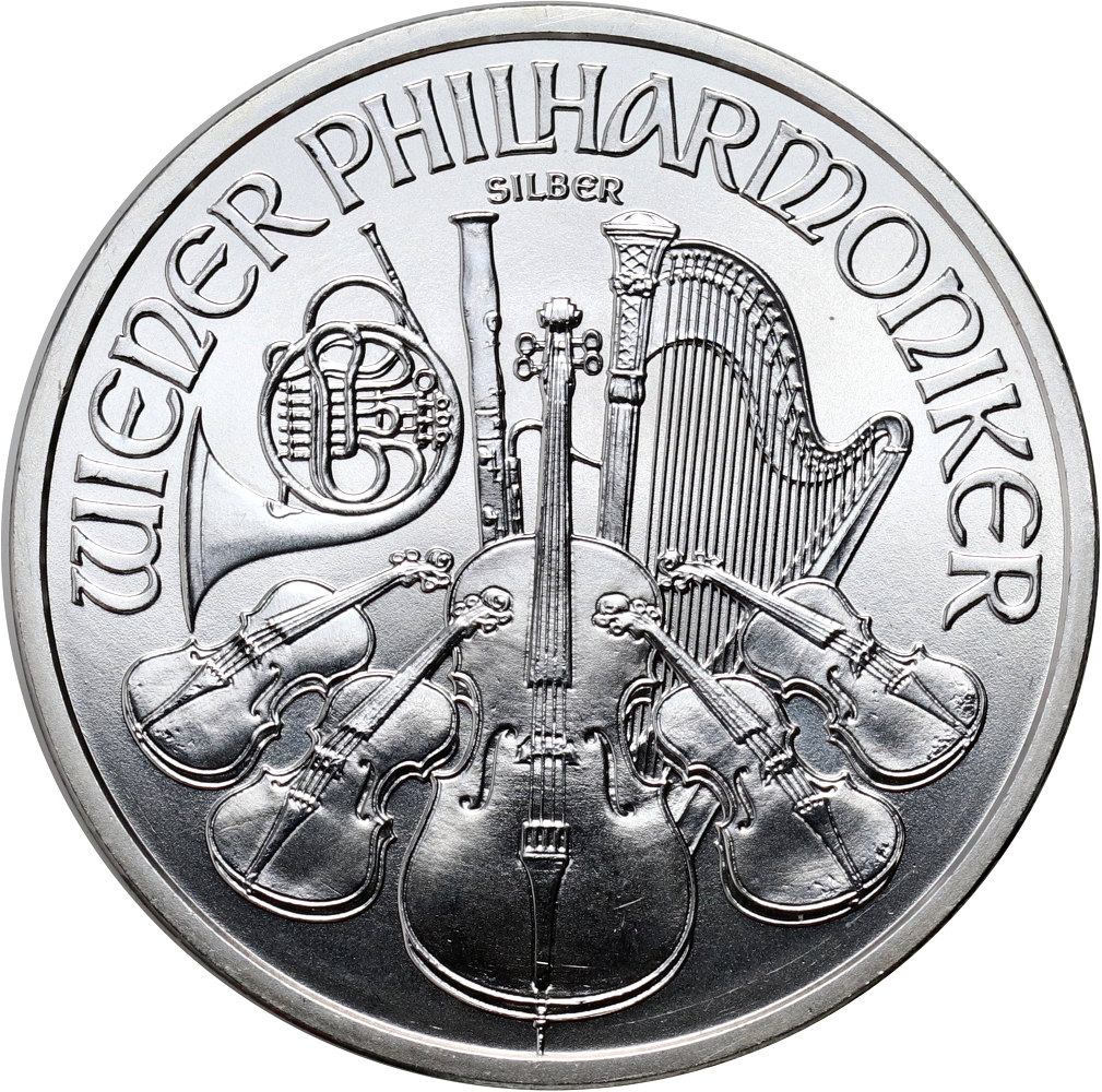 18. Austria, 1½ euro 2009, Filharmonia Wiedeńska, 1 Oz Ag999