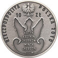 Polska, III RP, 10 złotych 2010, 70 Rocznica Zbrodni Katyńskiej