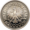 Polska, III RP, 200000 złotych 1994, Zygmunt I Stary, Półpostać