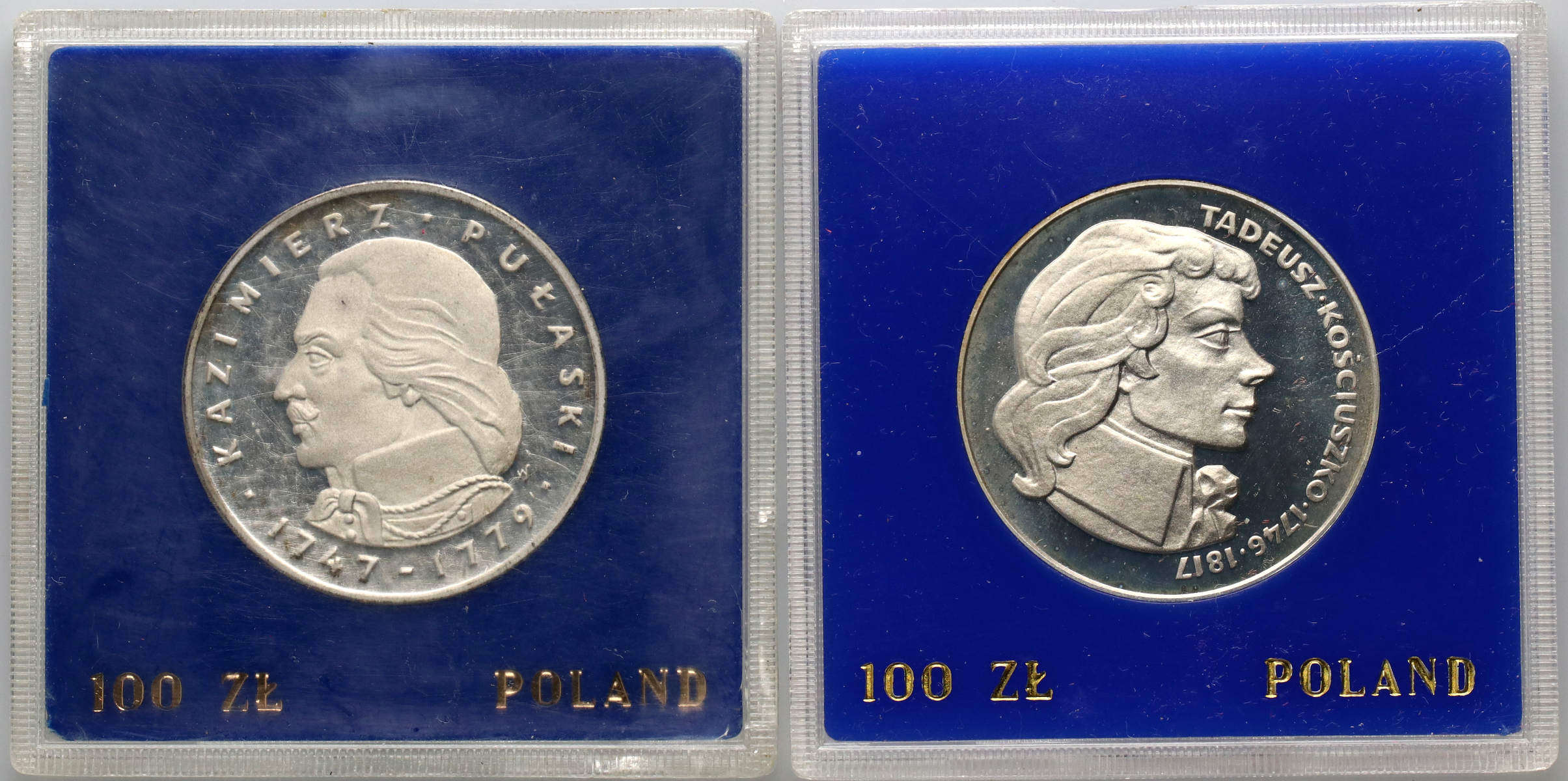 9. Polska, PRL, 2 x 100 złotych 1976