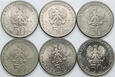 76. Polska, PRL, zestaw 6 monet 50 złotych 1983, Jan III Sobieski