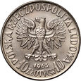 Polska, PRL, 10 złotych 1965, VII Wieków Warszawy, PRÓBA