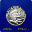 Polska, PRL, 500 złotych 1985, Ochrona Środowiska - Wiewiórka