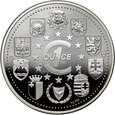 52. Polska, uncja srebra, Witaj Europo, Zamek Królewski