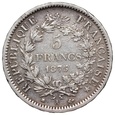 Francja, 5 franków 1875 A, Herkules