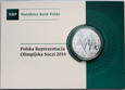 Polska, III RP, 10 złotych 2014, Olimpiada Soczi 2014