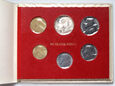 Watykan, zestaw 6 monet 1979, Anno I, Jan Paweł II