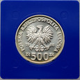 40. Polska, PRL, 500 złotych 1988, MŚ - Włochy 1990
