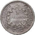 Francja, 5 franków 1874 K, Herkules