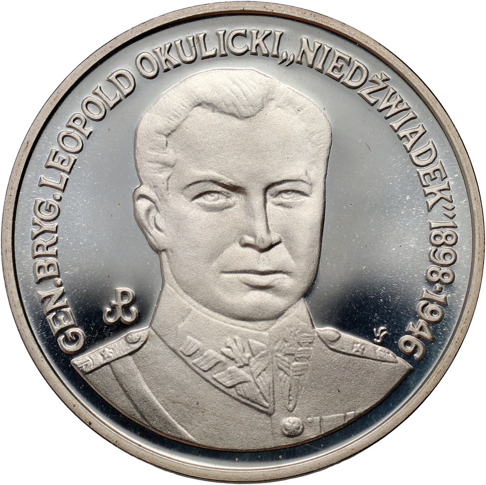 25. Polska, III RP, 200000 złotych 1991, Gen. Okulicki 