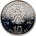 Polska, III RP, 10 złotych 1998, Deklaracja Praw Człowieka