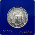 Polska, PRL, 500 złotych 1987, Igrzyska Olimpijskie Calgary 1988