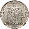 28. Francja, 5 franków 1875 A, Herkules
