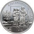 97. Polska, III RP, 10 złotych 2008, Bronisław Piłsudski