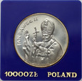 Polska, PRL, 10000 złotych 1987, Jan Paweł II