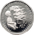 66. San Marino, 10000 lirów 1998, Europa w Nowym Tysiącleciu