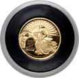 35. Medal 100 Lat Polskiej Niepodlległości, złoto
