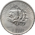75. San Marino, 1000 lirów 1978, Lew Tołstoj