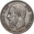 Belgia, Leopold II, 5 franków 1869