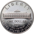 50. USA, dolar 1997 P, Ogrody Botaniczne, PROOF #AR