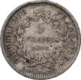 Francja, 5 franków 1848 BB, Herkules